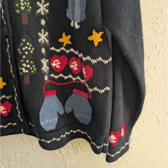 NutCracker Angel Christmas Cardigan - Picture 3 of 8
